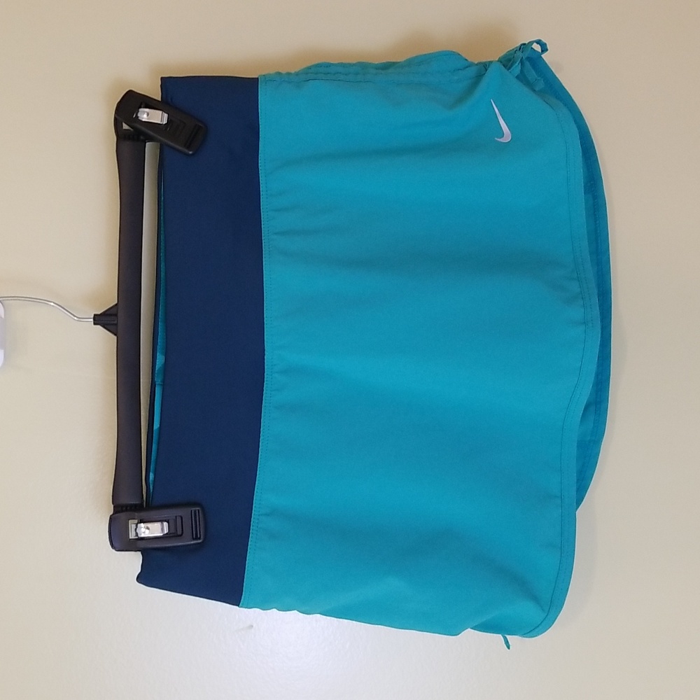 Nike Dri-fit Skort With Side Drawstrings Green Size XSmall